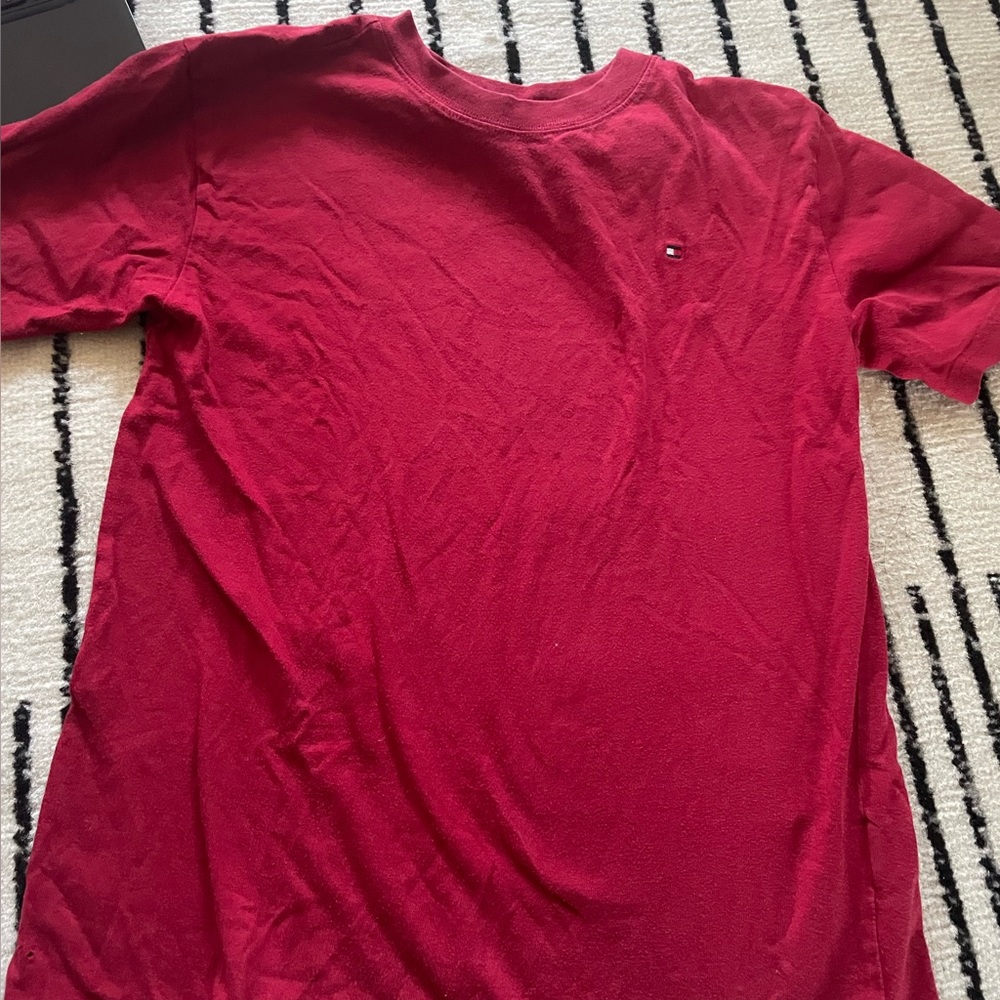 Dark Red Tommy Hilfiger Boys T-shirt